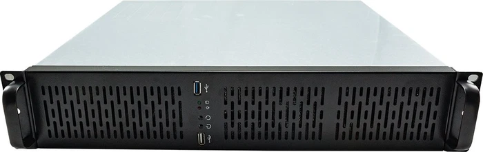 Unykach UK 2129, schwarz/grau, 2HE, ATX