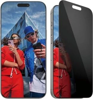 PanzerGlass Privacy Screen Protector Ultra-Wide Fit für Apple iPhone 16 Pro Max