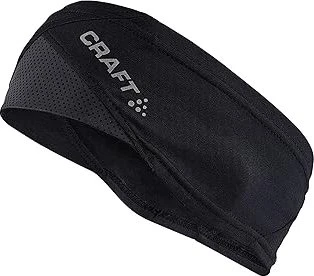 Craft ADV Lumen Fleece Stirnband schwarz
