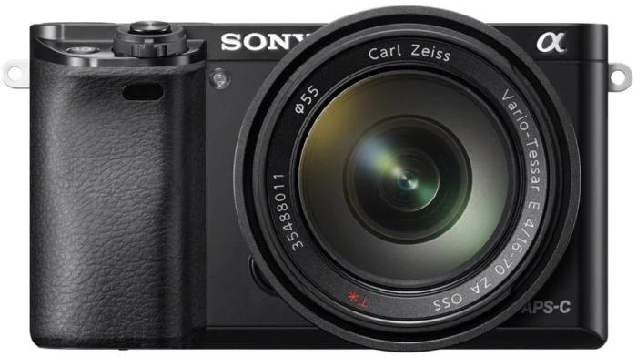 Sony Alpha 6000 schwarz mit Objektiv E 16-70mm 4.0 ZA OSS