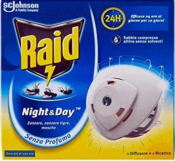 Raid Insekten-Stecker Night & Day Trio Nachfüller Insektenschutzgerät