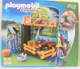 playmobil Country Aufklapp-Spiel-Box Waldtierfütterung