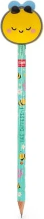 Legami Anti-Stress Squeezies Bee Different Bleistift HB graphit, Bee