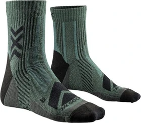 X-Bionic Hike Perform Merino Ankle Wandersocken dark sage/black