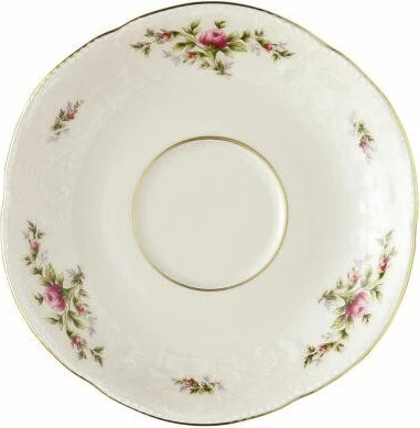 Rosenthal Sanssouci Elfenbein Moosrose Kaffee-/Tee-Untertasse 14cm