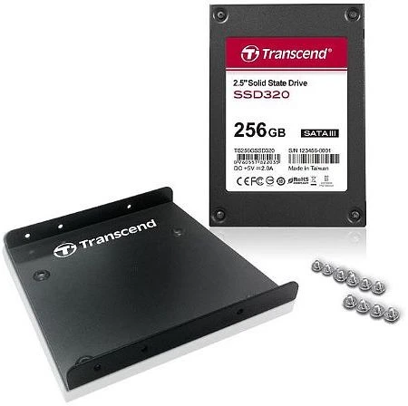 Transcend SSD320 64GB, 2.5" / SATA 6Gb/s