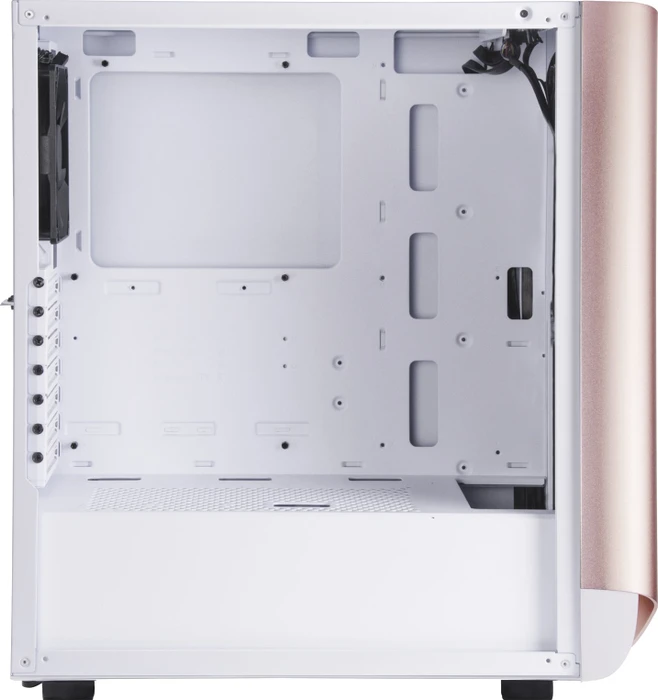 SilverStone Seta A1 Rose Gold, Glasfenster