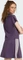 adidas Stadium 3-Streifen vom Tennis inspiriertes Poloshirt kurzarm aurora plum/off white (Damen) Vorschaubild