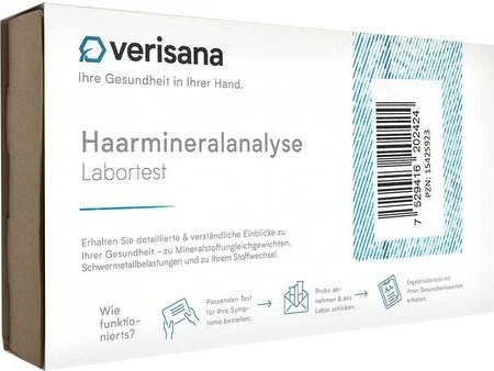 verisana Haarmineralanalyse Selbsttest, 1 Stück