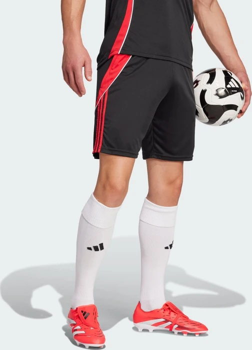 adidas Tiro 24 Trainingshose kurz black/pure ruby (Herren)