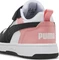 Puma Rebound V6 Lo puma white/puma black/pink fruit (Junior) Vorschaubild