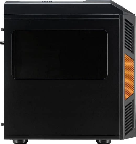 AeroCool Xpredator Cube Orange Edition, Acrylfenster