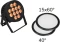 Eurolite Set LED IP PAR 12x8W QCL Spot + 2x Diffusorscheibe 15x60° und 40° Vorschaubild