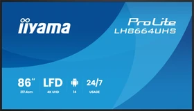 iiyama ProLite LH8664UHS-B3AG, 85.6"
