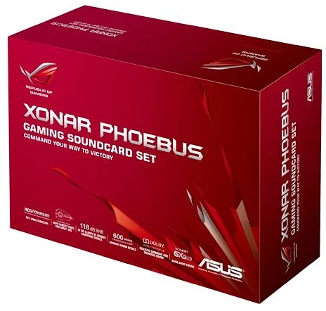 ASUS ROG Xonar Phoebus, PCIe