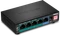TRENDnet TPE-LG50 Long Range Desktop Gigabit Switch, 5x RJ-45, 32W PoE+ Vorschaubild