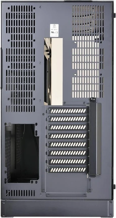 Lian Li O11 ROG Edition, Glasfenster