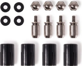 Alphacool Core Push Mounting 17mm M3/M4/UNC 6-32, 4er-Pack