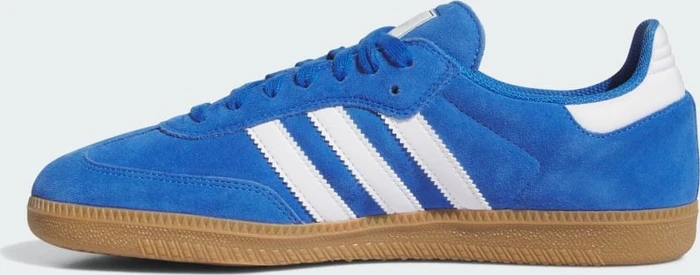adidas Samba ADV blue bird/cloud white/gold metallic