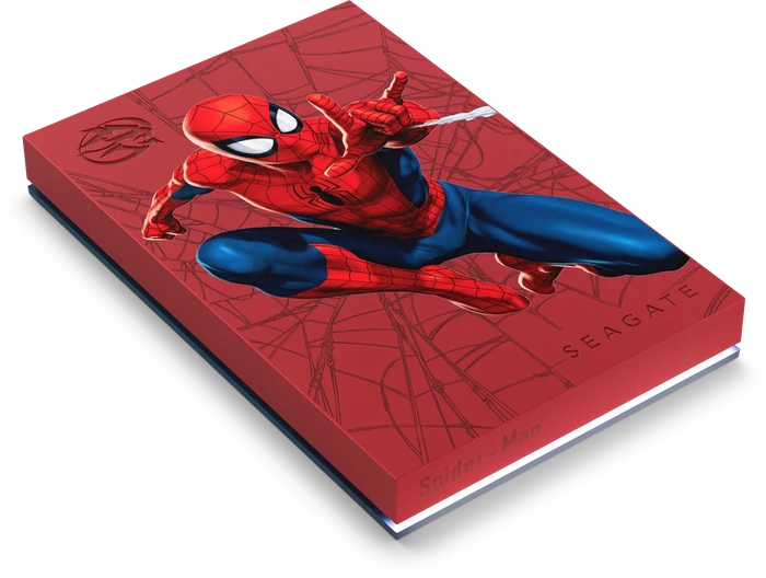 Seagate FireCuda Gaming HDD - Spider-Man Special Edition, 2TB, +Rescue, USB 3.0 Micro-B