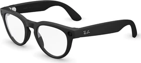 Ray-Ban RW4013 Meta Headliner Gen2 matte black/clear blue light filter