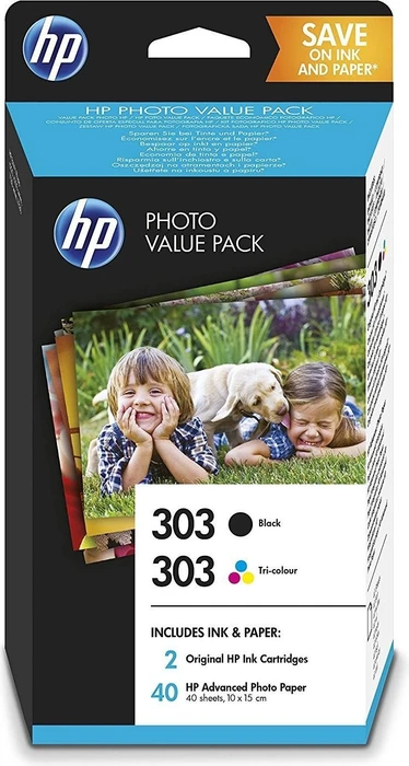 HP Druckkopf mit Tinte 303 Photo Value Pack