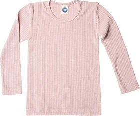 Cosilana Unterhemd Shirt langarm rosé-meliert (Junior)