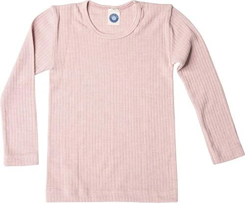 Cosilana Unterhemd Shirt langarm rosé-meliert (Junior)