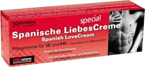 EROpharm Die Spanische Liebescreme Stimulationscreme, 40ml