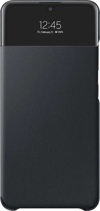 Samsung S-View Wallet Cover für Galaxy A32 schwarz