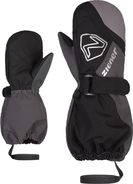 Ziener Laurus AS Skihandschuhe black/magnet (Junior)