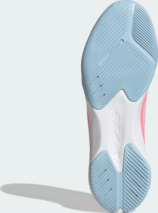 adidas F50 Hyperfast League Laceless IN cloud white/solar purple/solar turbo (Junior)