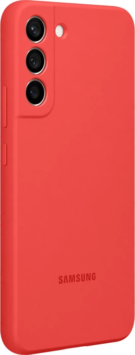 Samsung Silicone Cover für Galaxy S22+ Glow Red