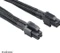 Akasa Flexa P8, 4/8-Pin ATX Verlängerungskabel, 400mm, sleeved schwarz Vorschaubild