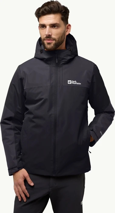 Jack Wolfskin Jasper Ins Funktionsjacke schwarz (Herren)