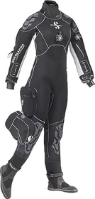 Scubapro Exodry Trockentauchanzug 4/4/4mm schwarz/grau (Damen)