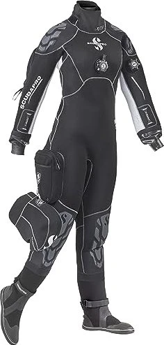 Scubapro Exodry Trockentauchanzug 4/4/4mm schwarz/grau (Damen)