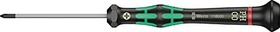 Wera Kraftform Micro 2050 Elektroniker Kreuzschlitz Schraubendreher, PH00x60mm
