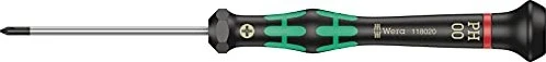 Wera Kraftform Micro 2050 Elektroniker Kreuzschlitz Schraubendreher, PH00x60mm