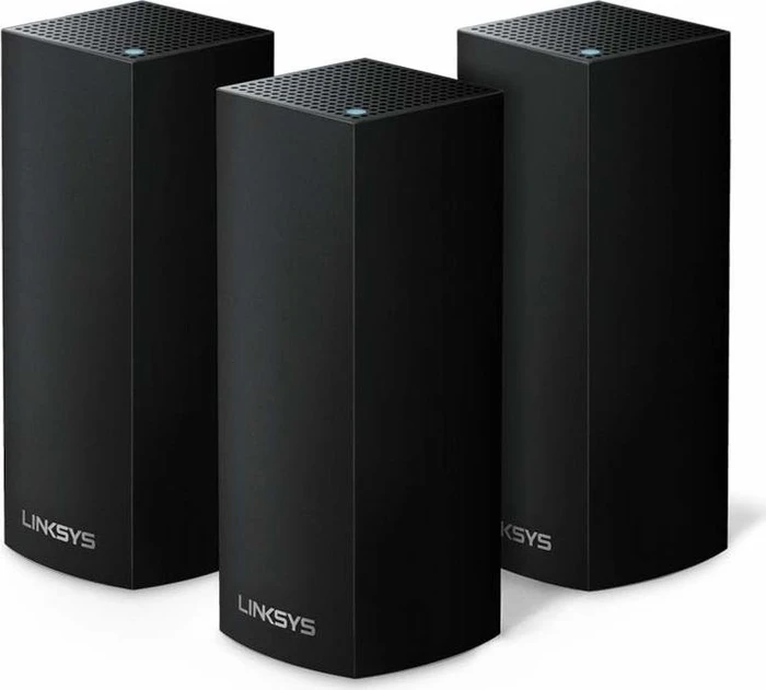 Linksys Velop Set WHW03, schwarz, 3er-Pack