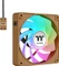 Thermaltake CT140 EX ARGB Sync Reverse Gravel Sand, braun/weiß, 140mm, 3er-Pack Vorschaubild