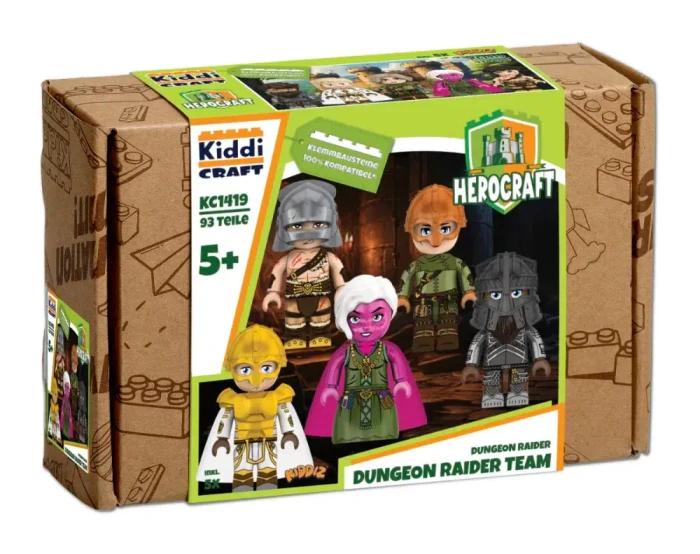 Kiddicraft Herocraft Kiddiz Figuren-Pack: Dungeon Raider