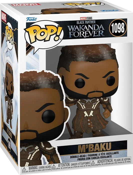 FunKo Pop! - Marvel Black Panther Wakanda Forever - M'Baku