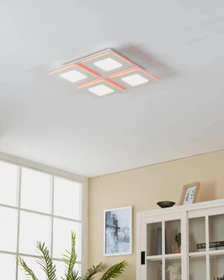 Eglo connect.Z Padrogiano.z LED Panel 450x450mm weiß