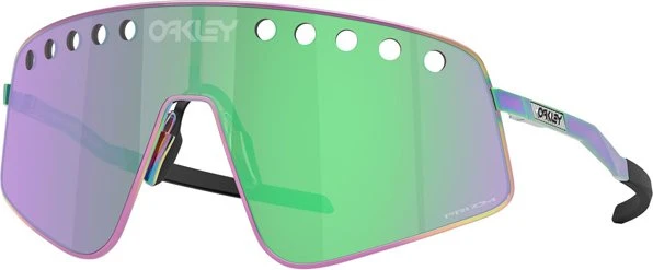 Oakley Sutro TI Sweep polished oil slick/prizm road jade