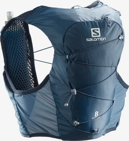 Salomon Active Skin 8 Set copen blue/dark denim