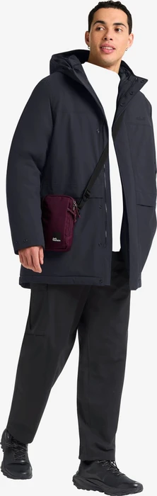 Jack Wolfskin Cold Camp Funktionsmantel dark navy (Herren) (A65022-C0413) – Bild 3 von 6
