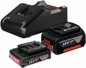 Bosch Professional GBA 18V Starterset 18V, 2.0/4.0Ah, Li-Ionen, 2 Akkus