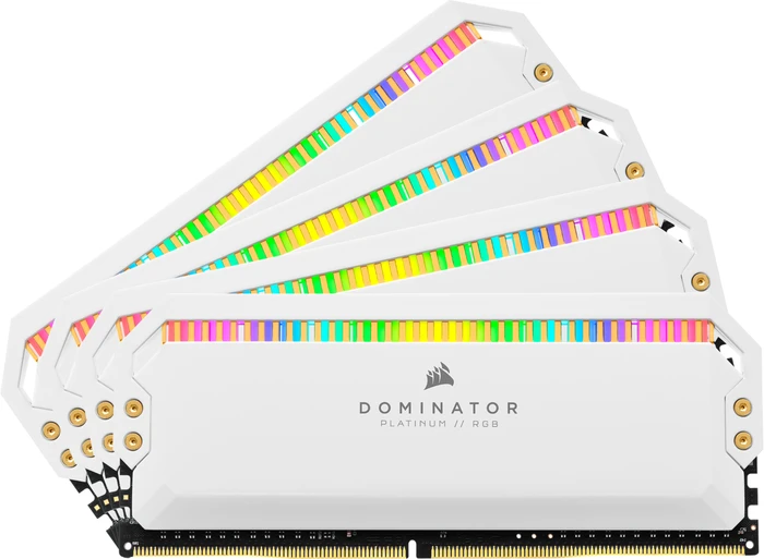 Corsair Dominator Platinum RGB White UDIMM 32GB Kit, DDR4-3200, CL16-18-18-36