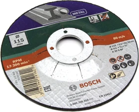 Bosch DIY A30SBF Metall Trennscheibe, 115x2.5x22.23mm, 5 Stück